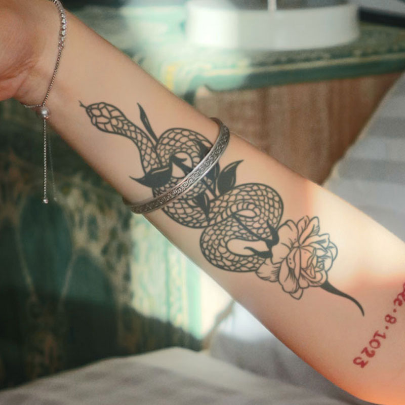 Semi-Permanent Tattoo | Lasts up to 2 weeks | Temporary Tattoo | Christmas Gift Idea | Jagua henna | tatouage temporaire