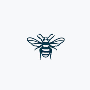 tiny honey bee semi-permanent tattoo, removable halal black jagua henna tattoo